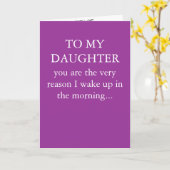 DE KAART VAN DE VERJAARDAG VAN DE DOCHTER (Gele Bloem)