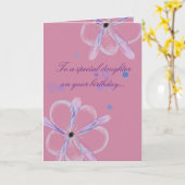 De Kaart van de Verjaardag van de dochter met het (Gele Bloem)