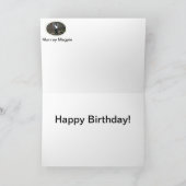 De Kaart van de Verjaardag van de ekster (Binnen)