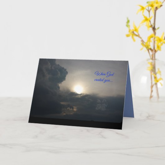 De Kaart van de Verjaardag van de engel (Gele Bloem)