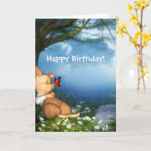 De kaart van de Verjaardag van de Escapist van 3 (Gele Bloem)