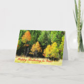 De Kaart van de Verjaardag van de esp (Voorkant)