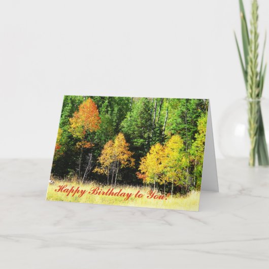 De Kaart van de Verjaardag van de esp (Voorkant)