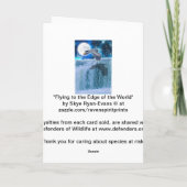 De Kaart van de Verjaardag van de Fantasie van de (Achterkant)