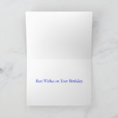 De kaart van de Verjaardag van de fazant (Binnen)