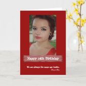 De Kaart van de Verjaardag van de Foto van de (Gele Bloem)