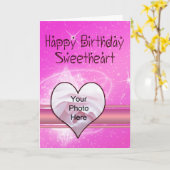 De Kaart van de Verjaardag van de Foto van het (Gele Bloem)