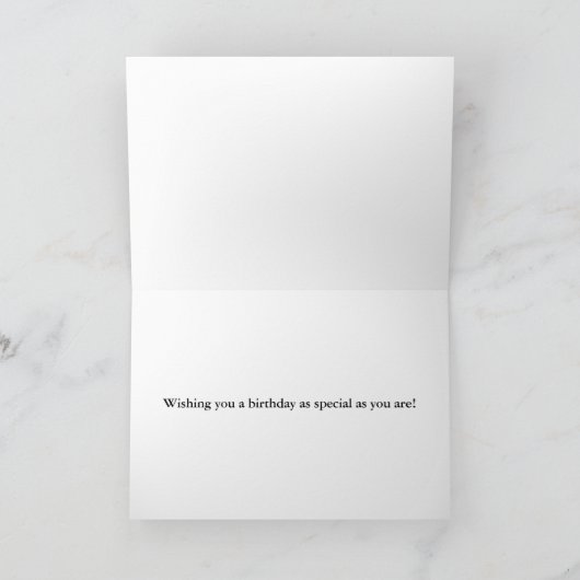 De Kaart van de Verjaardag van de Foto van Union (Binnen)