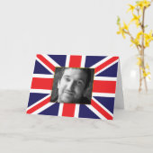 De Kaart van de Verjaardag van de Foto van Union (Gele Bloem)