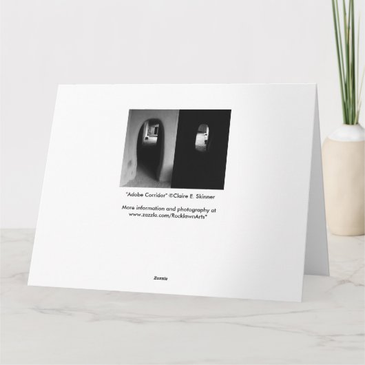 De Kaart van de Verjaardag van de Gang van de (Achterkant)