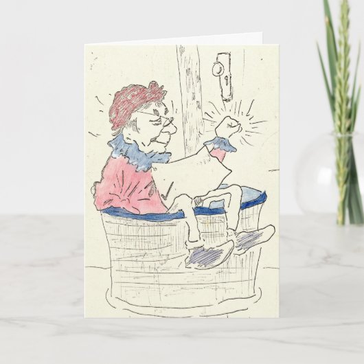 De kaart van de Verjaardag van de Gezondheidszorg (Voorkant)