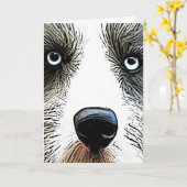 De Kaart van de Verjaardag van de Hond van de (Gele Bloem)