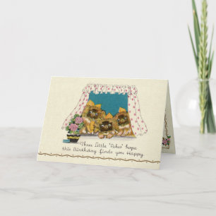 De Kaart van de Verjaardag van de Hond van de