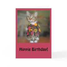 De Kaart van de Verjaardag van de Kat van de