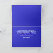 De Kaart van de Verjaardag van de kip en van het (Binnen)