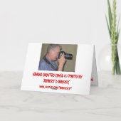 De Kaart van de Verjaardag van de KOE van het LAND (Achterkant)