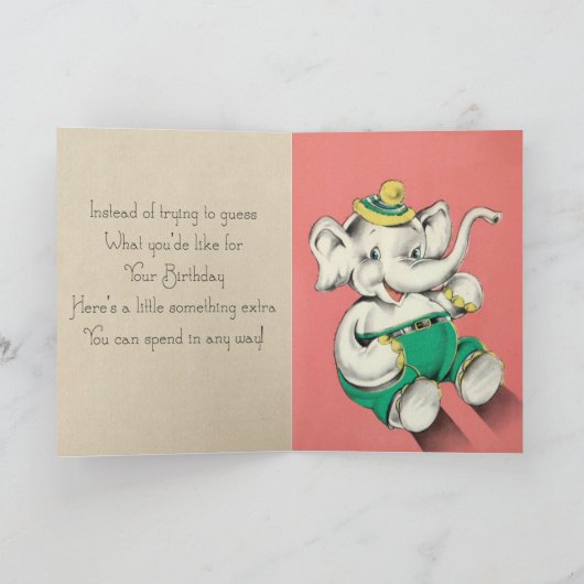 De Kaart van de Verjaardag van de Krant van de (Binnen)