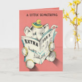 De Kaart van de Verjaardag van de Krant van de (Gele Bloem)