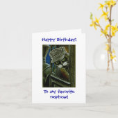 De Kaart van de Verjaardag van de Leider van de (Gele Bloem)