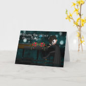 De Kaart van de Verjaardag van de Leraar van de (Gele Bloem)