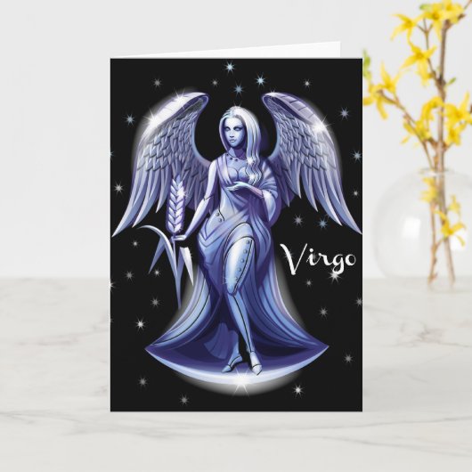 De Kaart van de Verjaardag van de Maagd (Gele Bloem)