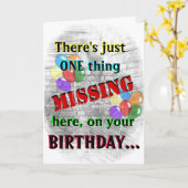 De Kaart van de Verjaardag van de medebewoner (Gele Bloem)