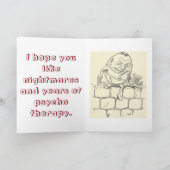 De Kaart van de Verjaardag van de Nachtmerrie van (Binnen)