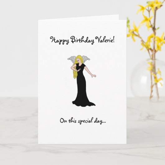 De Kaart van de Verjaardag van de nicht (Gele Bloem)