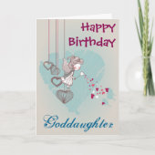 De Kaart van de Verjaardag van de peetdochter (Voorkant)