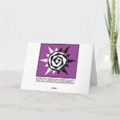 De Kaart van de Verjaardag van de raket (Achterkant)