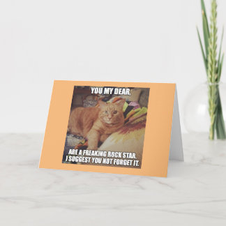 De Kaart van de Verjaardag van de Ster van de Rots