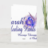 De Kaart van de Verjaardag van de Therapie van de (Achterkant)