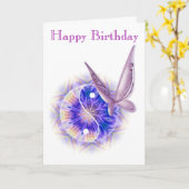 De Kaart van de Verjaardag van de Therapie van de (Gele Bloem)