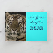 De Kaart van de Verjaardag van de tijger (Binnen)