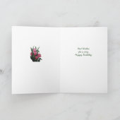 De Kaart van de Verjaardag van de tulp (Binnen)