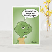 De Kaart van de Verjaardag van de veinzerij (Gele Bloem)