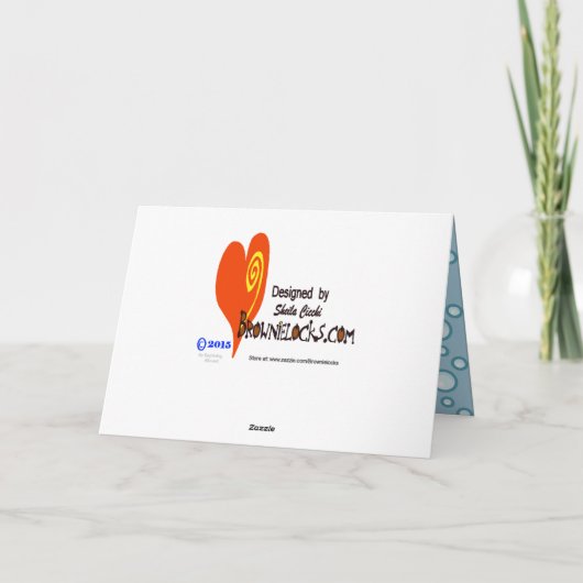 De Kaart van de Verjaardag van de Vissen van de (Achterkant)