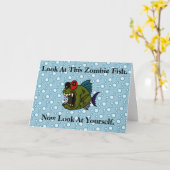 De Kaart van de Verjaardag van de Vissen van de (Gele Bloem)