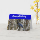 De Kaart van de Verjaardag van de Vlaamse gaai van (Gele Bloem)