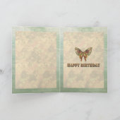 De Kaart van de Verjaardag van de vlinder (Binnen)