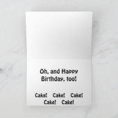 De Kaart van de Verjaardag van de Vogel van het (Binnen)