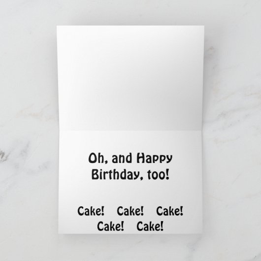 De Kaart van de Verjaardag van de Vogel van het (Binnen)