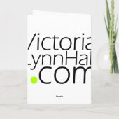 De Kaart van de Verjaardag van de Voorspelling van (Achterkant)