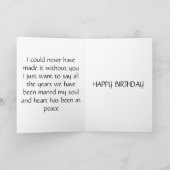 DE KAART VAN DE VERJAARDAG VAN DE VROUW (Binnen)