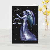 De Kaart van de Verjaardag van de Weegschaal (Gele Bloem)