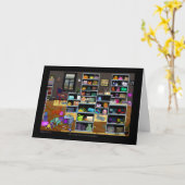 De Kaart van de Verjaardag van de Zaal van beurzen (Gele Bloem)