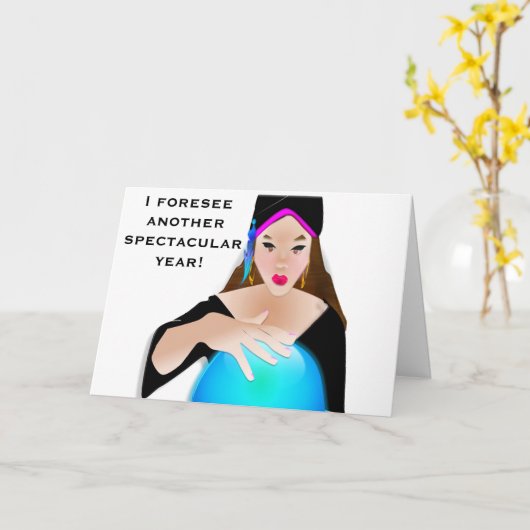 De Kaart van de Verjaardag van de zigeuner - de (Gele Bloem)