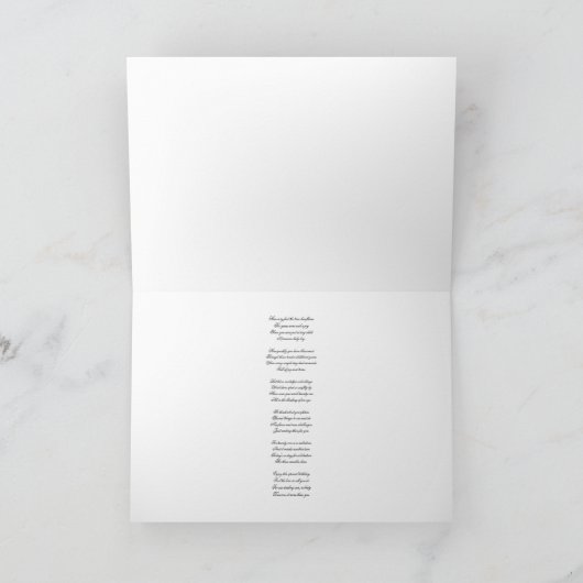 DE KAART VAN DE VERJAARDAG VAN DE ZOON (Binnen)