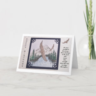 De Kaart van de Verjaardag van Eagle