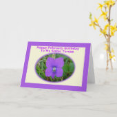 De Kaart van de Verjaardag van Februari van de (Gele Bloem)